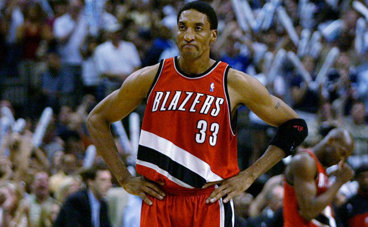 Cuando Scottie Pippen fue el fichaje estrella de los Portland Trail Blazers 