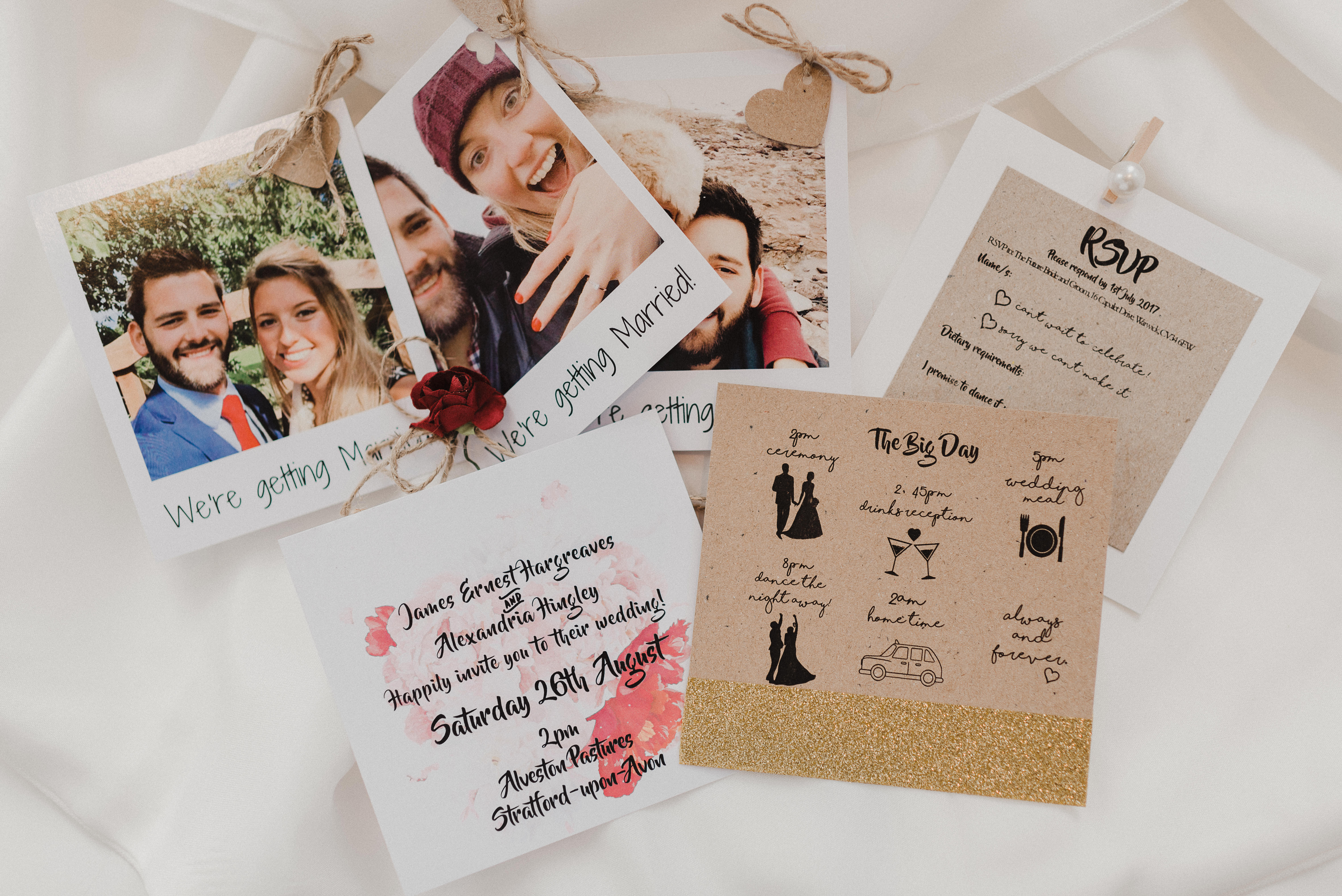 Personalised Wedding Stationery