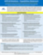 Capabilities statement
