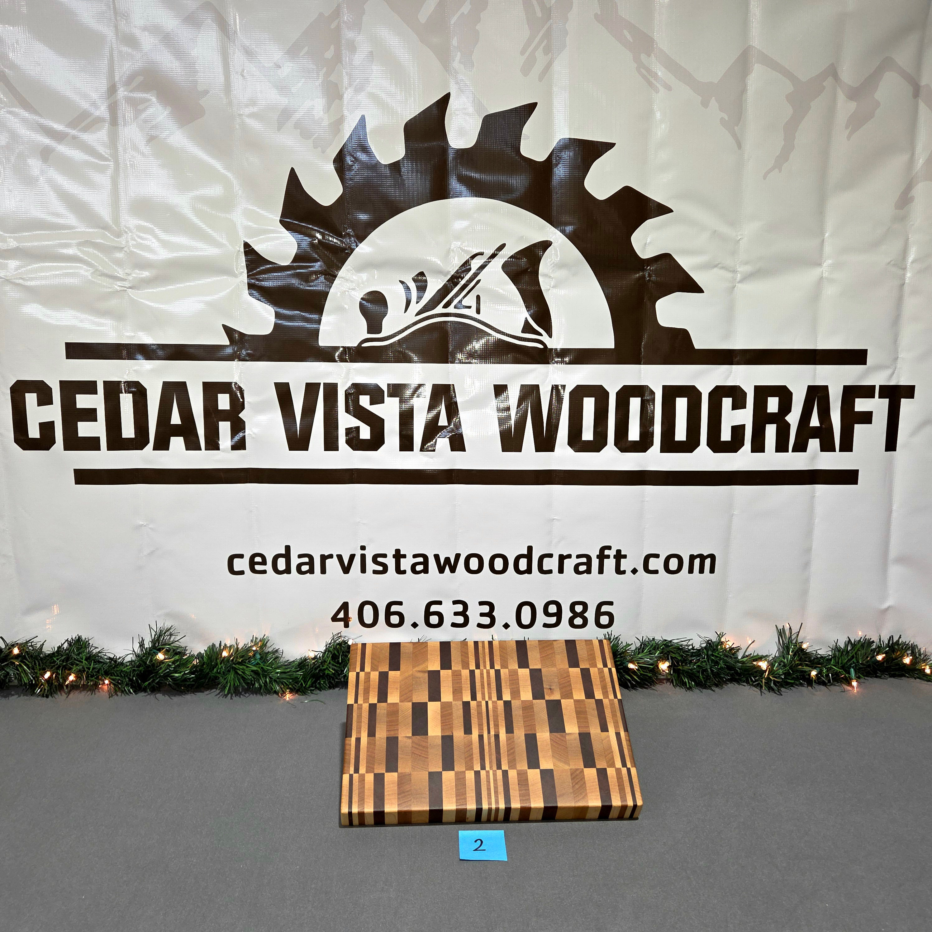 Chaotic End Grain Cutting Board #2
