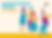 A poster with an illustration of faceless people in blue, purple and yellow. In blue and yellow text to the left reads Neurodivergent Friends in Thanet