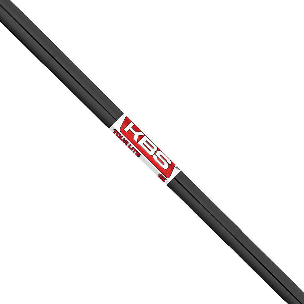 KBS TOUR LITE BLACK GLOSS SHAFTS (.355)