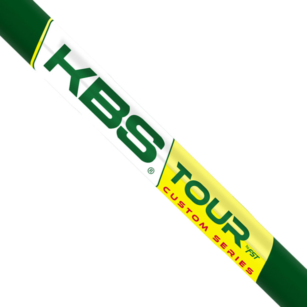 KBS CUSTOM SERIES TOUR FLT (GREEN/YELLOW) SHAFTS (.355)