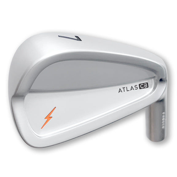 POWERBILT ATLAS CB CHROME SATIN RH IRONS .370 (HEADS ONLY)