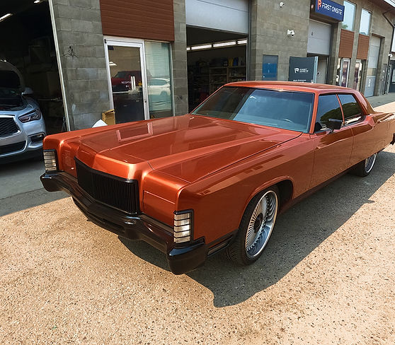 Restored orange muscle car presented by PavloAutoPro