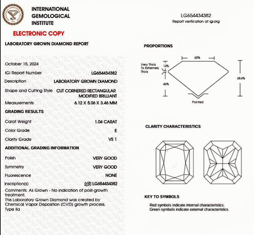 Thumbnail: 1.00 Carat Stunning Radiant Hidden Halo Diamond Ring in 14k Gold