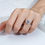 Thumbnail: 4.00 Carat Crown Setting Round Diamond in 18k Gold Setting