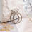Thumbnail: 5.00 Carat Cushion Cut Diamond Ring with Eternity band in 18k Gold