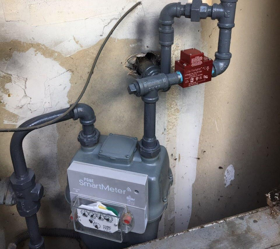 Emergency Gas Shut Off Valve