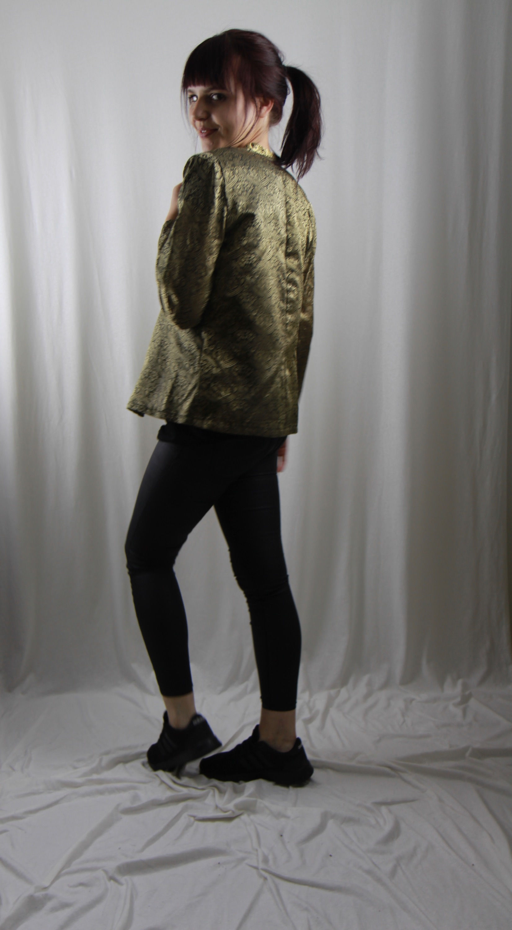 Jäckli gold/schwarz