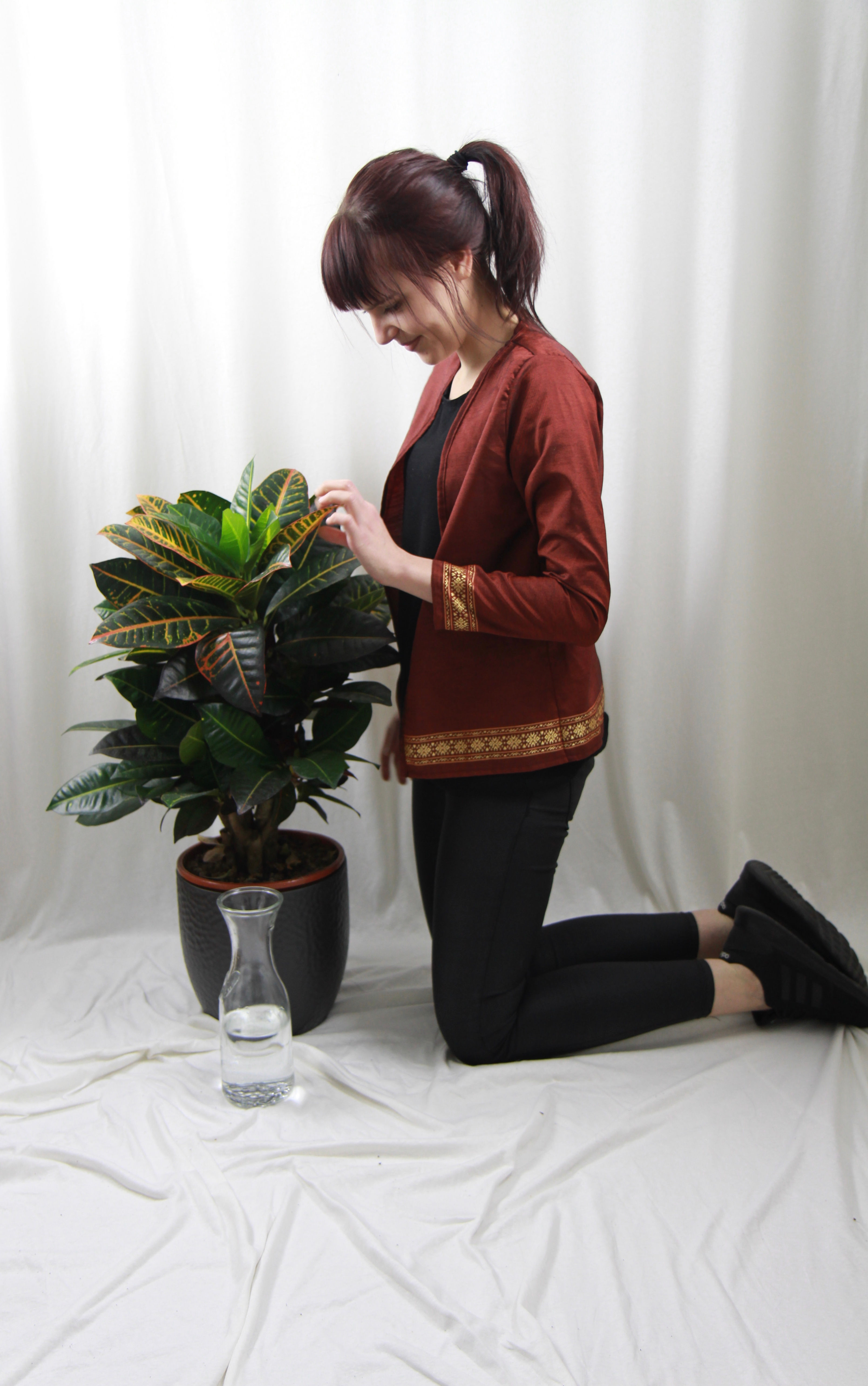 Jäckli braun/orange