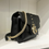 Miniatura: GAELLE borsa in ecopelle con logo monogramma (nero)