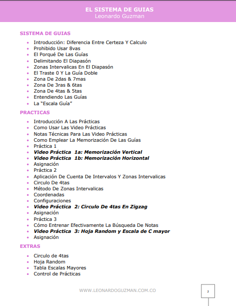 Thumbnail: El Sistema de Guías: Un Método Sistemático Para Entender y Memorizar El Diapason