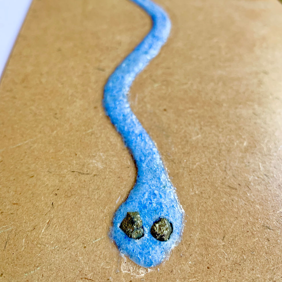 Thumbnail: Eye of Horus — Pyrite & Lapis Lazuli