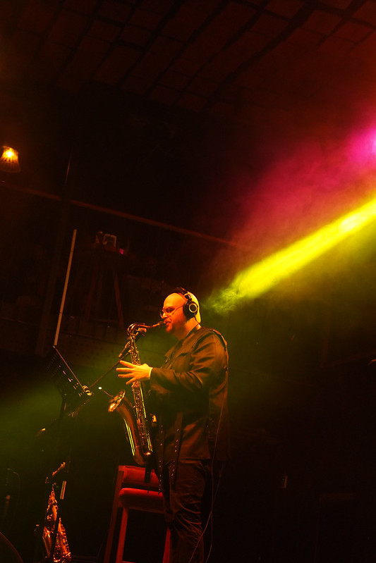 Band performance — group on stage