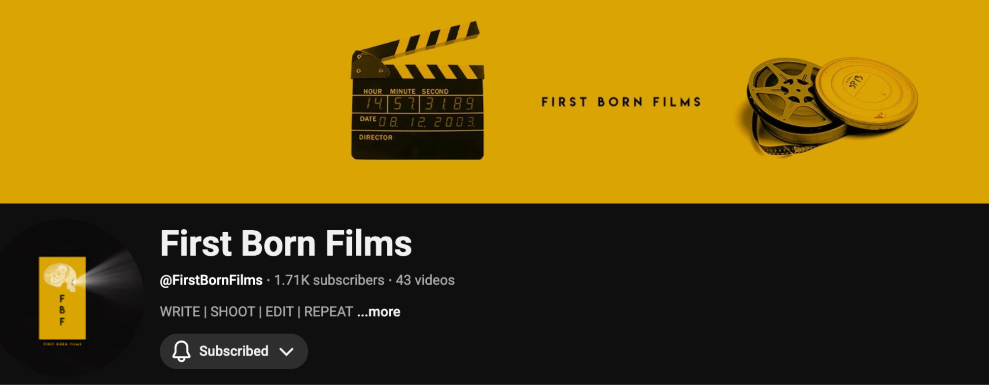 First Born Films — YouTube Channel