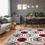 Thumbnail: Elise Rug Cream-Red