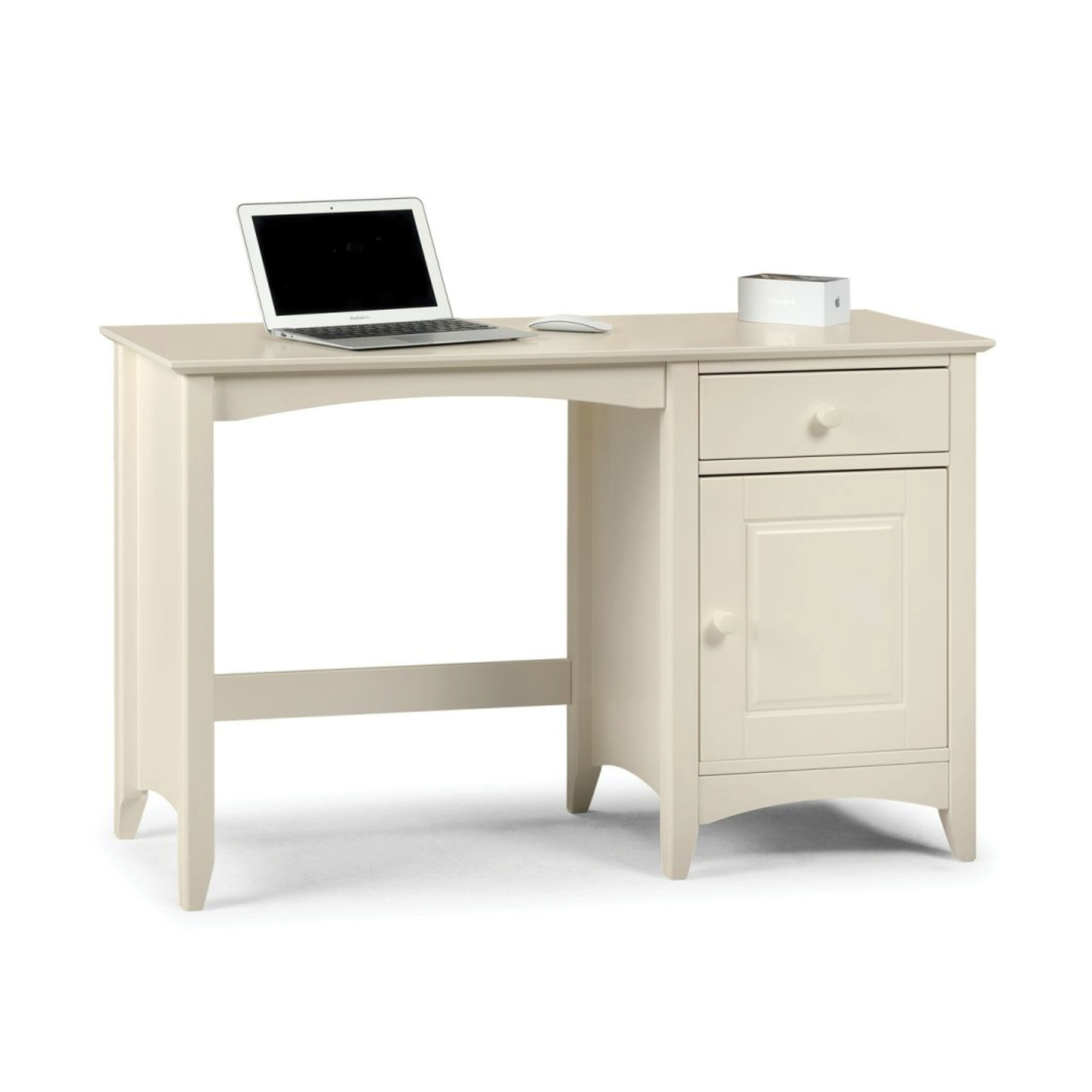 Cameo Desk - Stone White