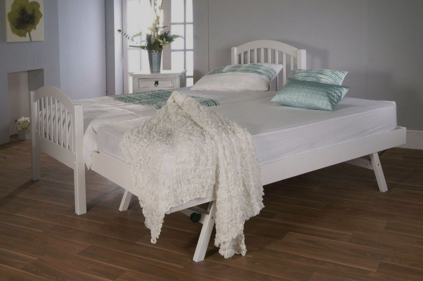 Despina White Guest Bed