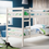 Thumbnail: Camden Bunk Bed - Surf White