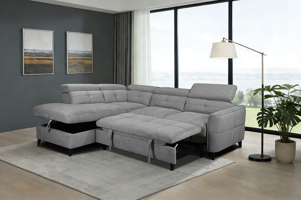 Thumbnail: Samantha sofa grey