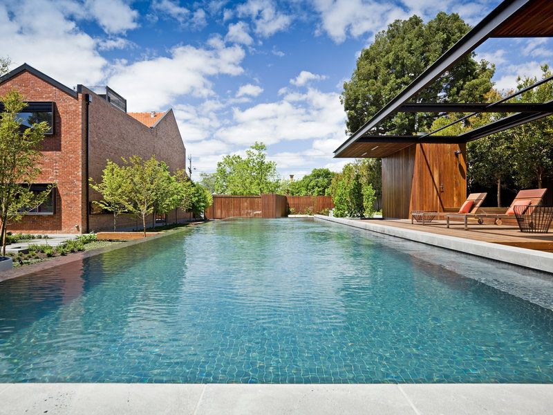 Pool building in Box Hill
