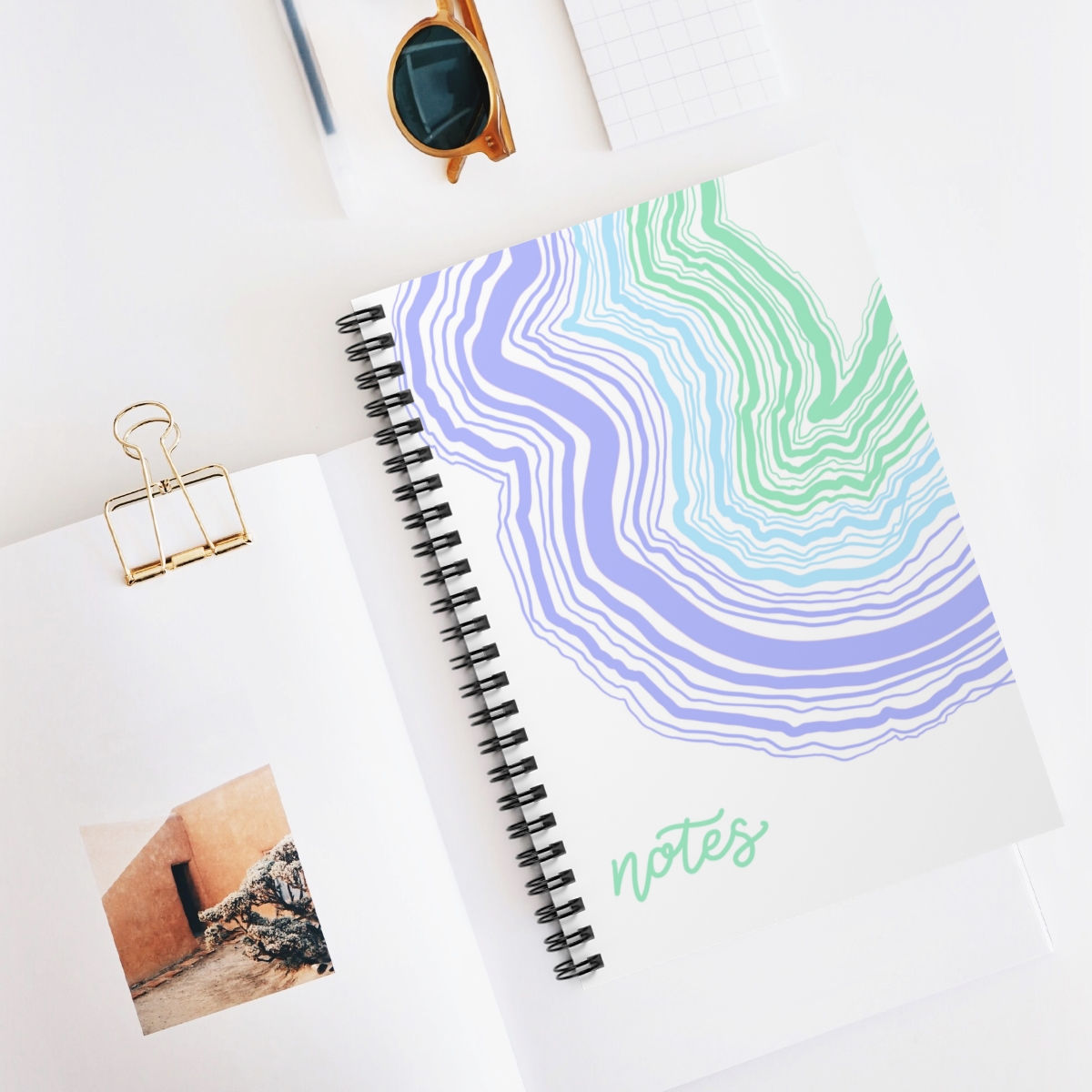 Spiral Notebook - Geode I