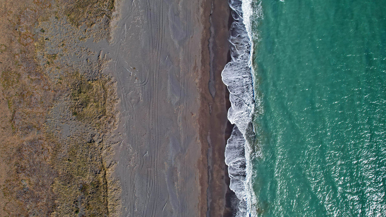Art Photography Marfell’s Beach Marlborough Aerial Photo Print