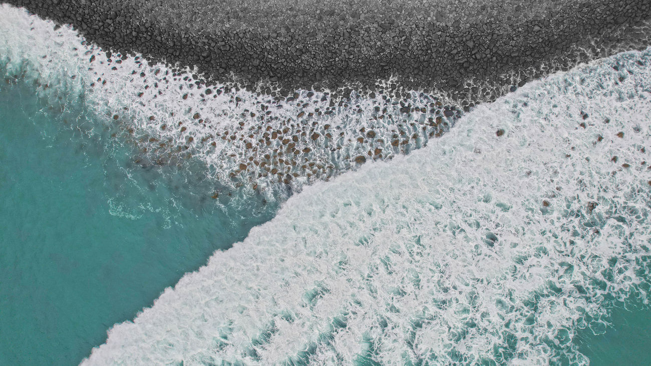 Art Photography Magnet Bay Shoreline Aerial Photo Print
