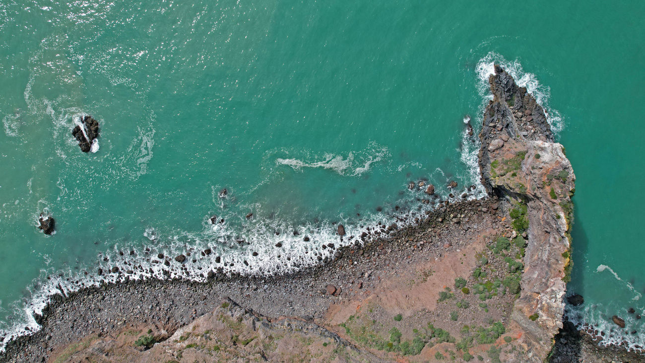 Art Photography Christchurch Whitewash Reverse Aerial Photo Print Birdseye