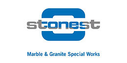 Logo Stonest con la descrizione aziendale "Marble & Granite Special Works"