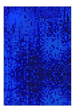 Bright Glitter Blue Rectangular / Side Backdrop  (2.20cmx1.50cm) (1 pie