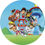 Thumbnail: Paw Patrol Round Backdrop