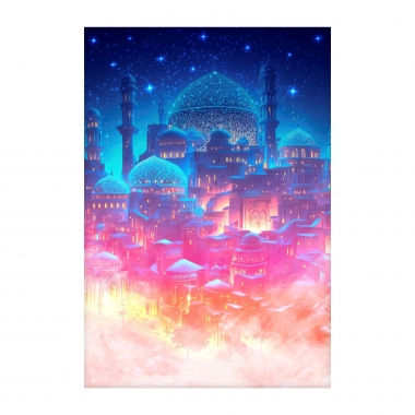 Aladdin Rectangular / Side Backdrop  (2.20cm x 1.50cm)