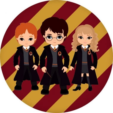 Harry Potter Round  Backdrop