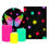 Thumbnail: Neon Wings Round + One Side Backdrop + Cylinders Kits