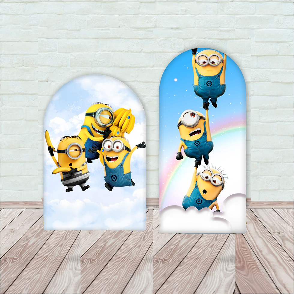 Thumbnail: Minions Arch Cover Backdrop (2 pieces)