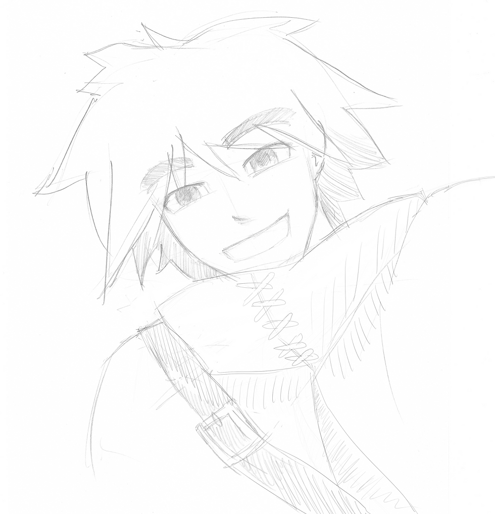 Atreus post-Torin Youth concept sketch.