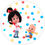 Thumbnail: Cleo & Cuquin Round  Backdrop