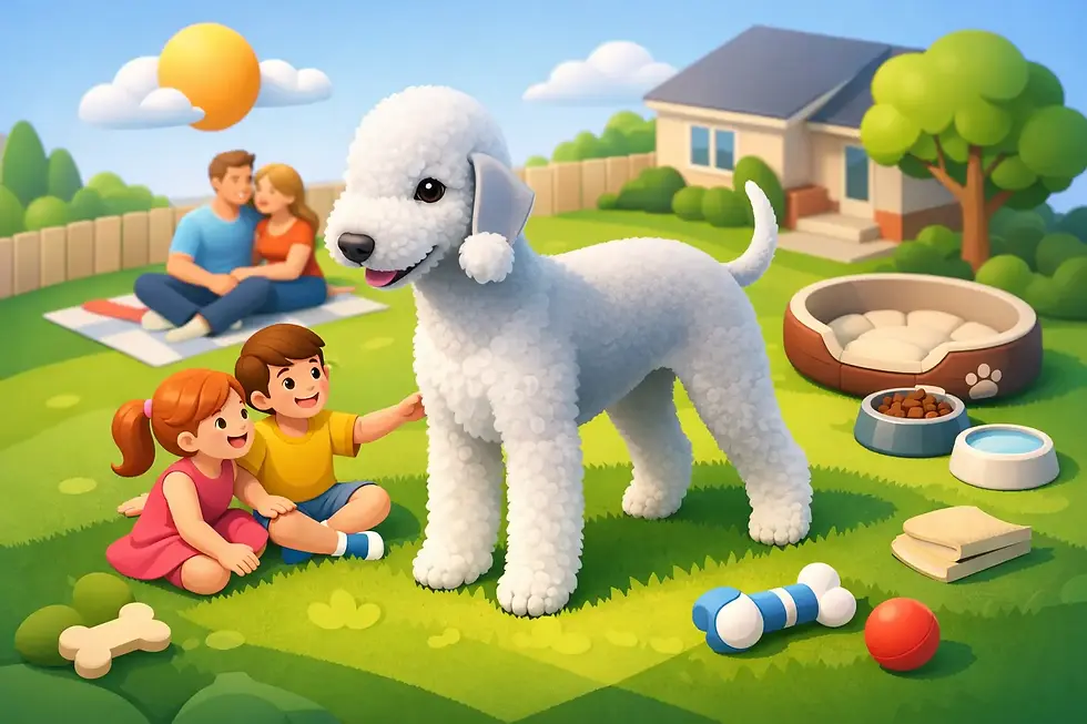 Bedlington Terrier Breed Guide for Families