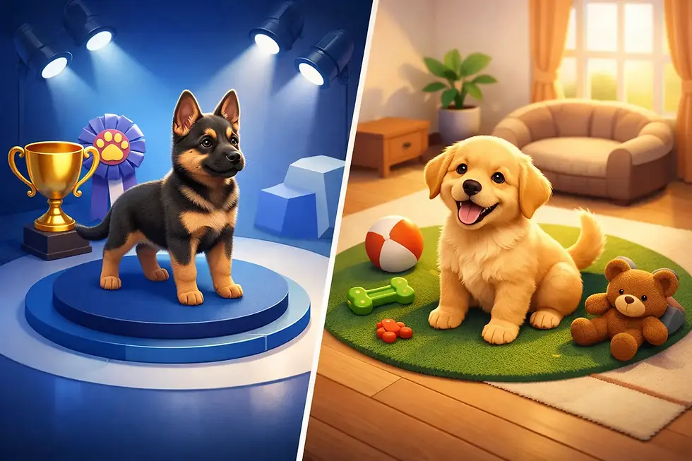 Show Prospect vs Companion Puppy