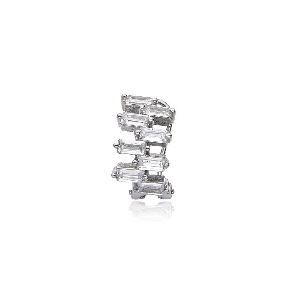 תמונה ממוזערת: Baguette Diamonds earring