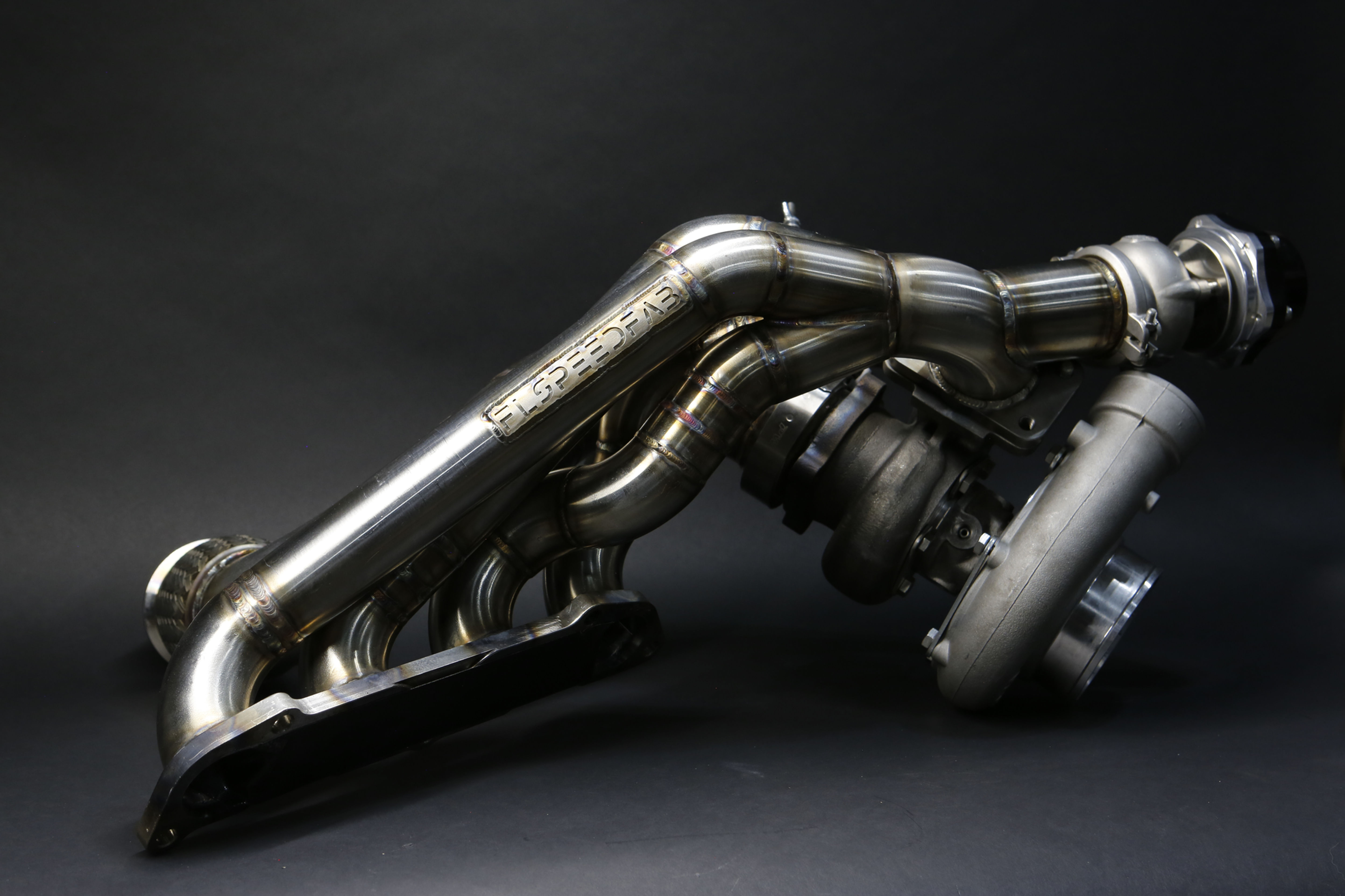 High quality photo of flspeedfab k series wastegate priority sidewinder