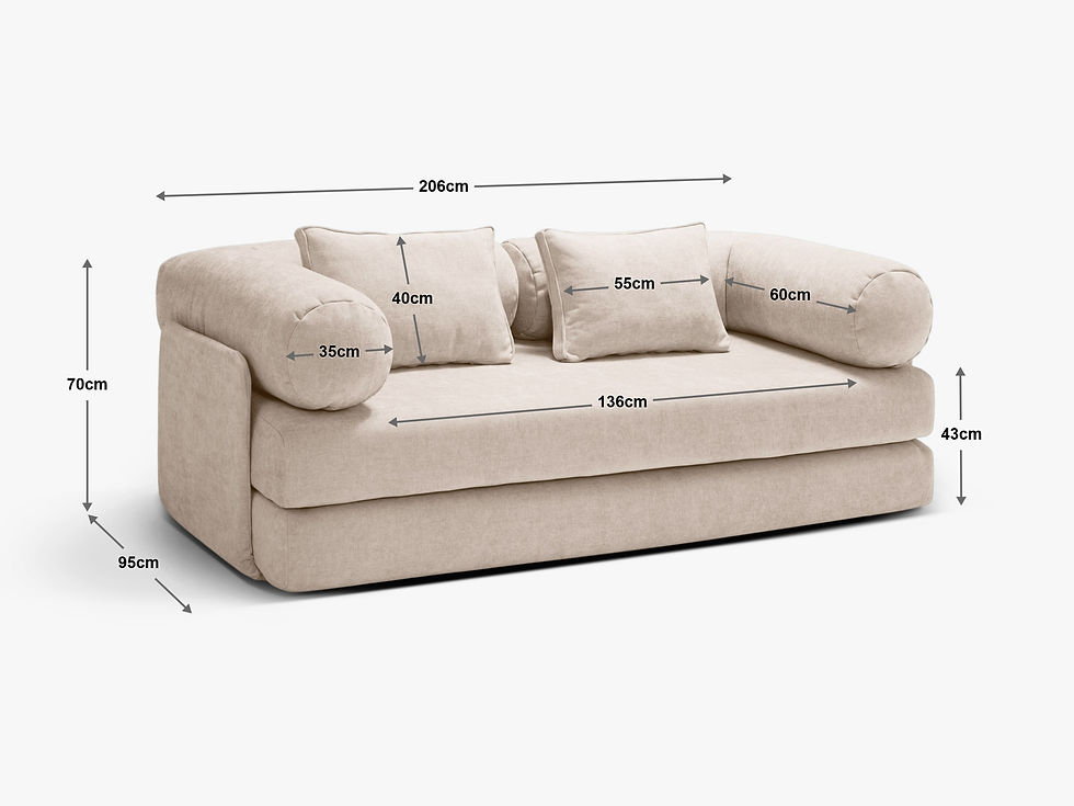 Thumbnail: DREMI | 3-vietė miegamoji SOFA
