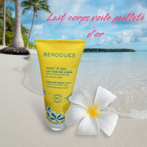 Pack Soins Accessoire Corps & Visage  Laits Corps Pailletés Abricot & Monoï + Brosse massante + Masque à l'or 50ml + 1 Masques Peel-Off argent 50ml Offert