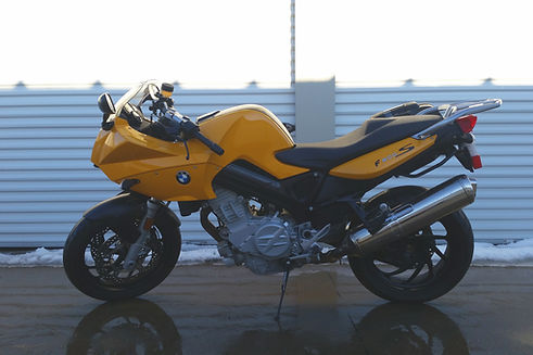 Yellow Motorcycle