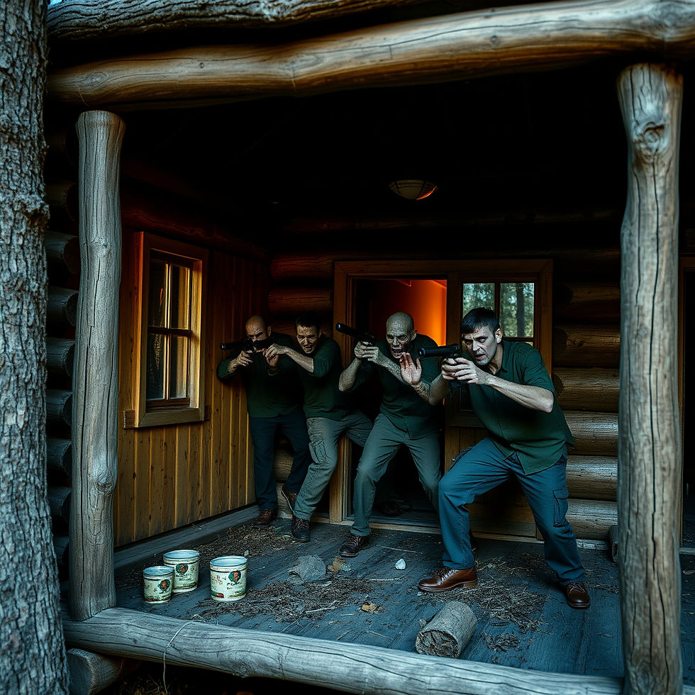 Cabin In The Woods (Zombie Battle)