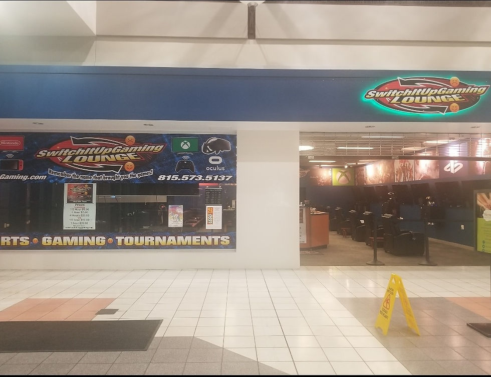 view from the hallway