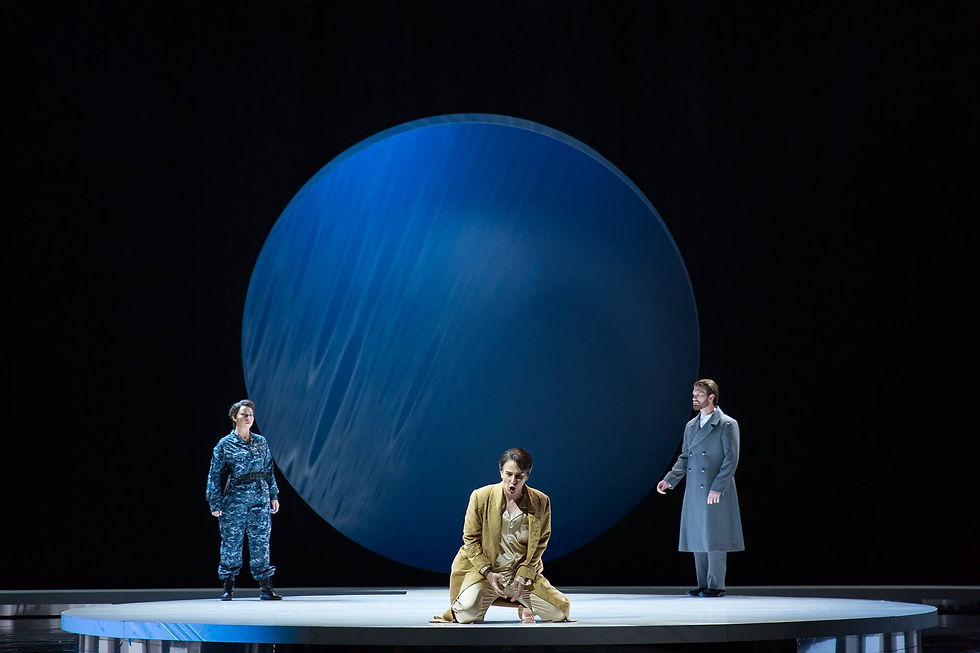 As Bradamante in "Alcina"