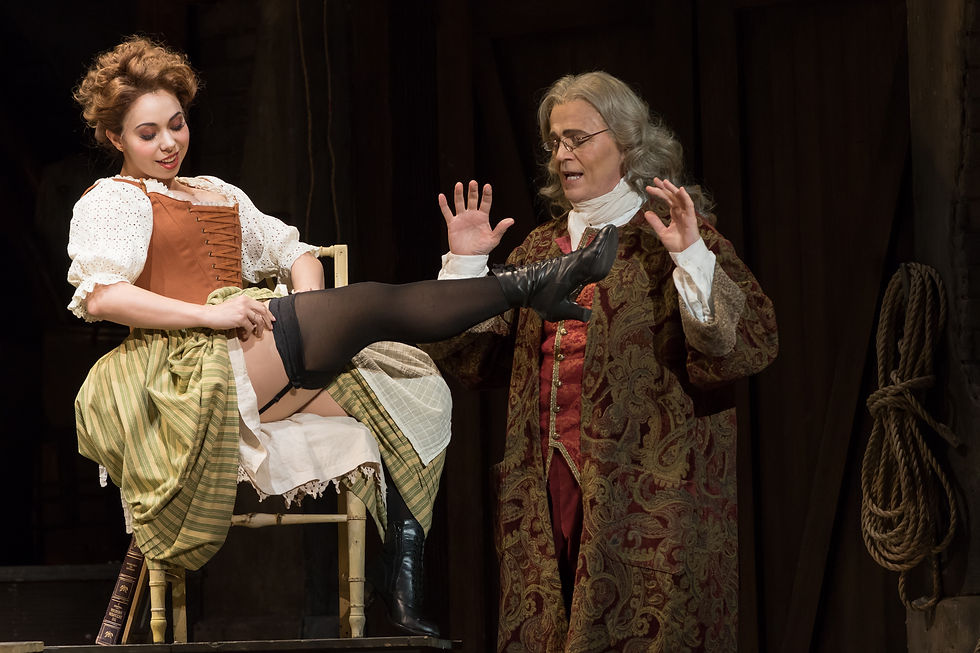 As Paquette in "Candide"